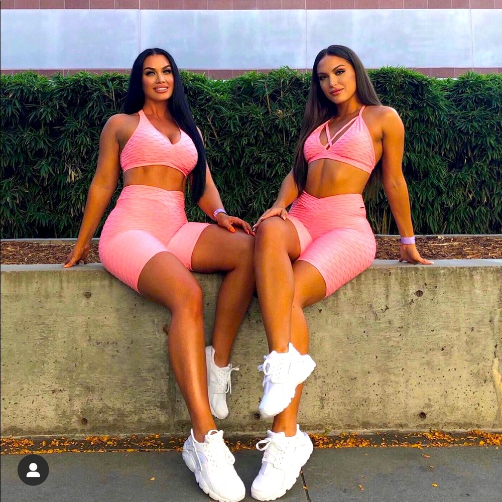 LiCi fit Pink texture Bra